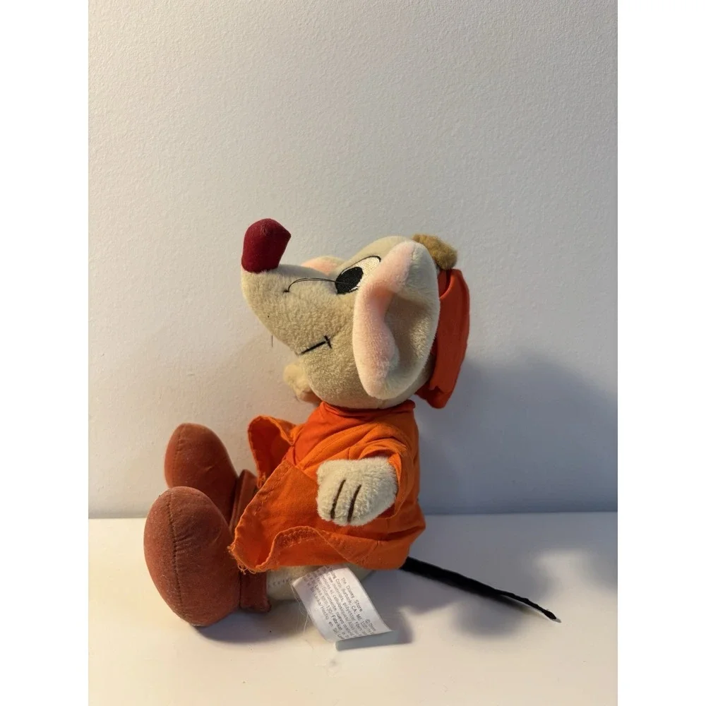 Disney Store Jaq Plush Stuffed Animal Small Cinderella Mouse VTG 13782